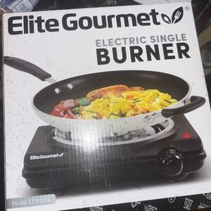 Elite Gourmet Electric Single Burner